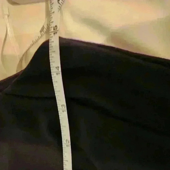 NWOT DKNY Jumpsuit Navy Gold Button Crew Neck Sleeveless Slimming Contouring Coc - Picture 4 of 11